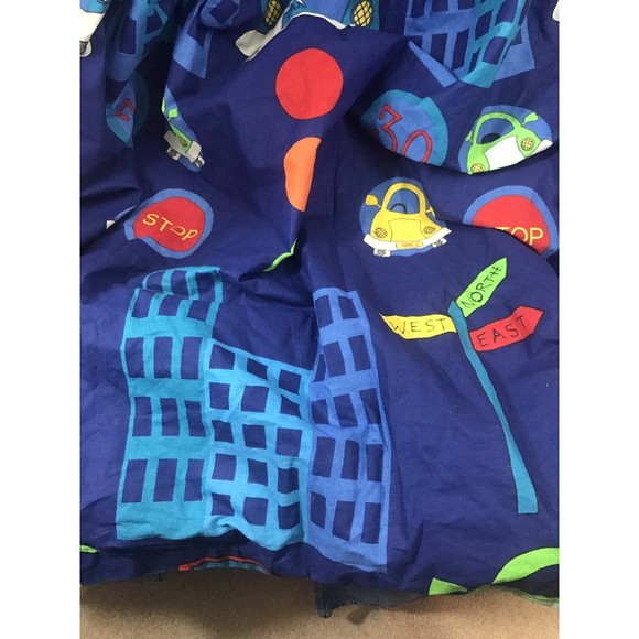 Kool Kidz Character World Kids Curtain Cars Print Two Panel Size 72X60" - Picture 4 of 5